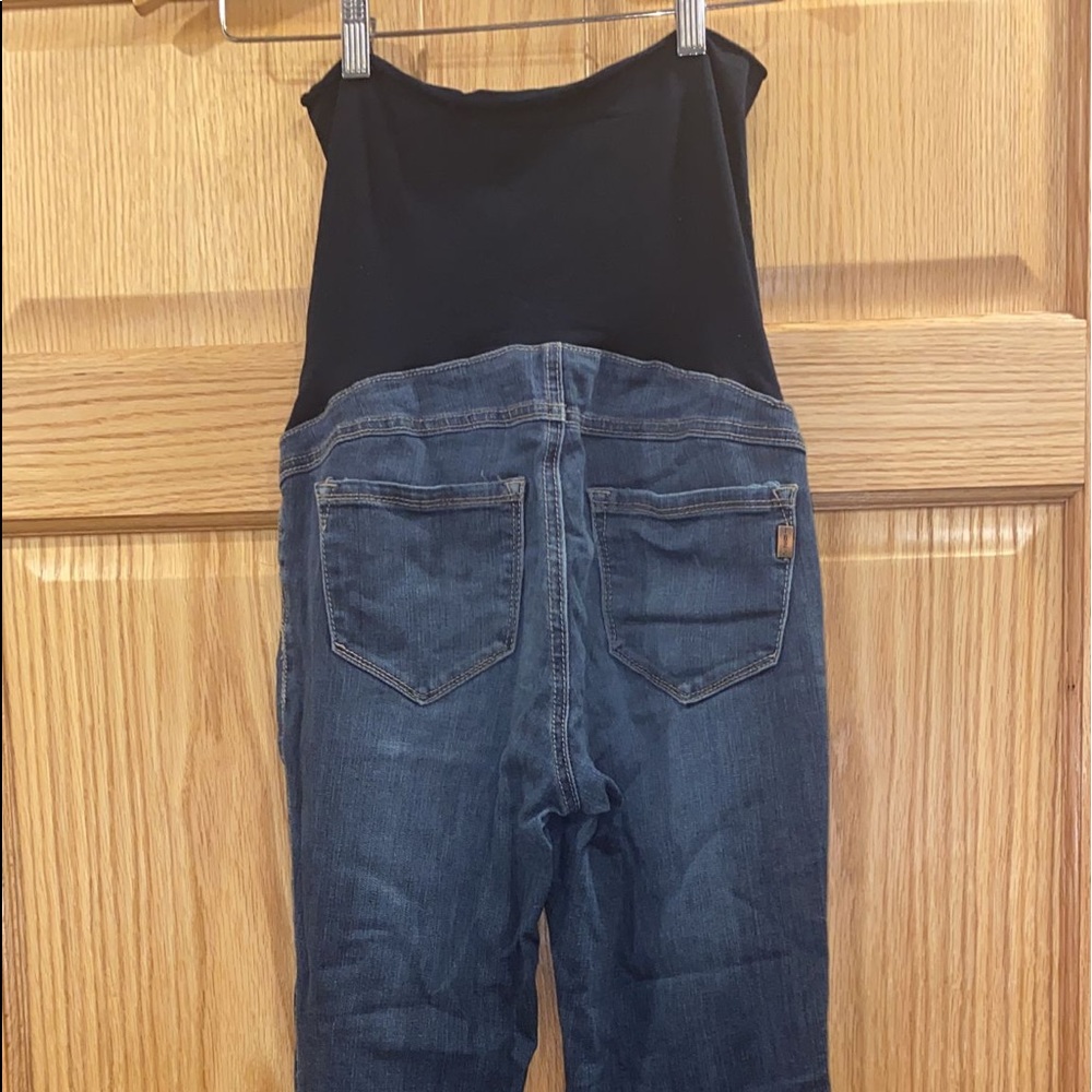 1822 Denim Butter Ankle Skinny Maternity Jeans - Picture 3 of 8